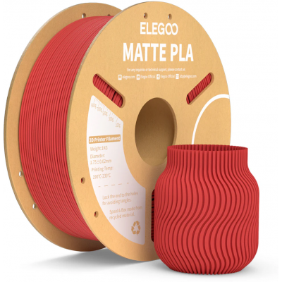 FILAMENT 3D PLA MATTE ELEGOO 1KG