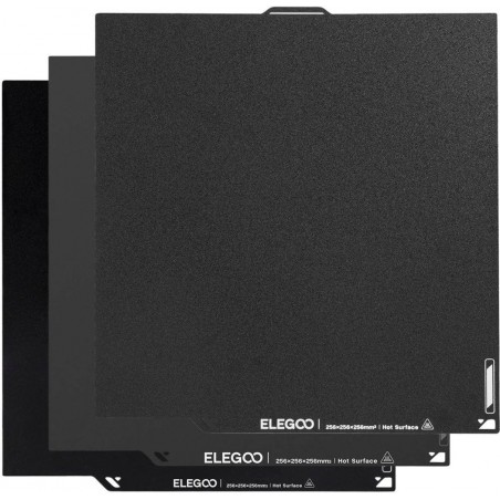 PLAQUES MAGNETIQUE POUR ELEGOO CENTAURY CARBON PACK DE 3