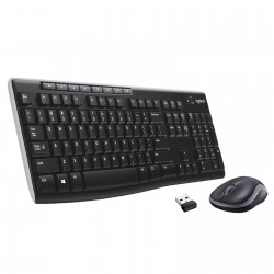 PACK CLAVIER & SOURIS SANS FIL LOGITECH MK270