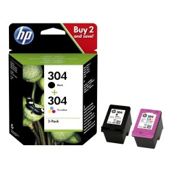Pack de cartouches HP 304 Noir & Couleurs