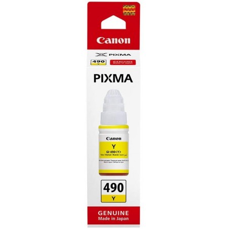 Bouteille d'encre CANON 490 Yellow