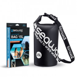 Sac étanche SEAWAG 15L - BANDOULIERE NOIR