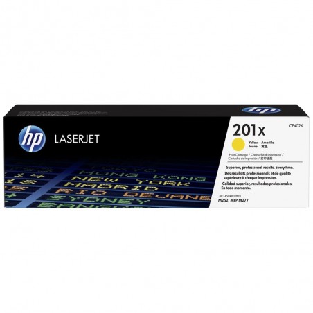 Toner HP 201X YELLOW