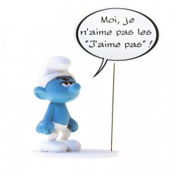 FIGURINE BULLE CA - STCHTROUMPF?