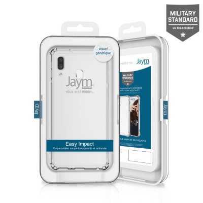 Coque transparente en silicone JAYM - SAMSUNG A22 4G