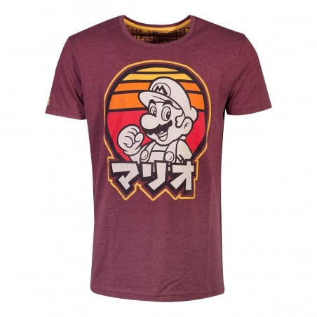 T-SHIRT MARIO RETRO JAPAN