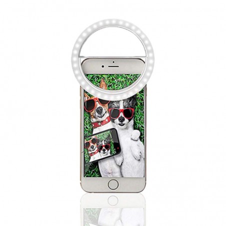 Lampe selfie pour smartphone universelle