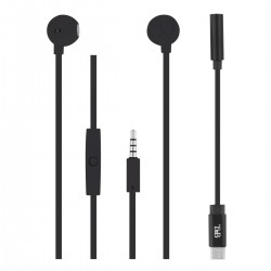 Ecouteurs USB-C ou JAck 3,5mm TNB SWEET - Noir
