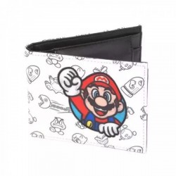 WALLET BIFOLD MARIO MARIO WHITE