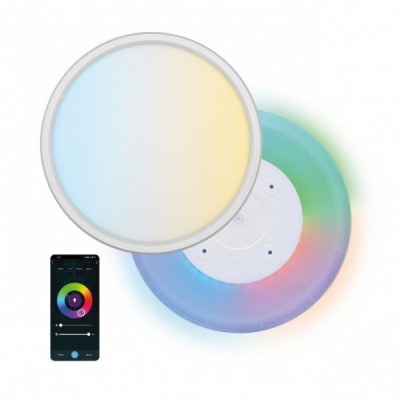 Plafonnier connecté RGB KSIX