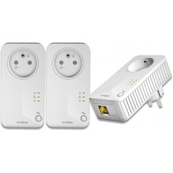 Kit CPL STRONG 600MB PRISE FILTRÉE - Pack de 3