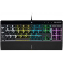 Clavier filaire gaming CORSAIR K55 RGB PRO RUBBERDOME  - CH-9226765-FR