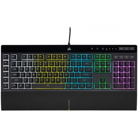 Clavier filaire gaming CORSAIR K55 RGB PRO RUBBERDOME  - CH-9226765-FR