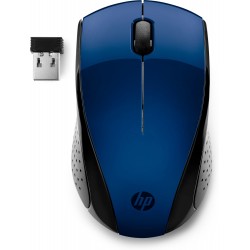 Souris sans fil HP 220 - Bleue