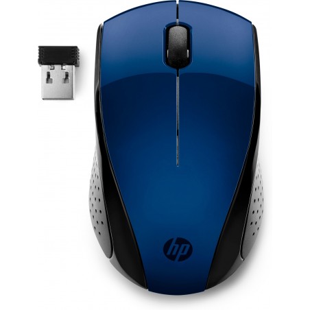 Souris sans fil HP 220 - Bleue