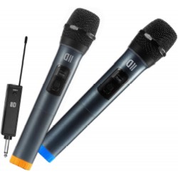 Microphones dynamiques sans fil D2 - Pack de 2