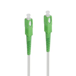 Câble fibre optique D2 - 5M Blanc