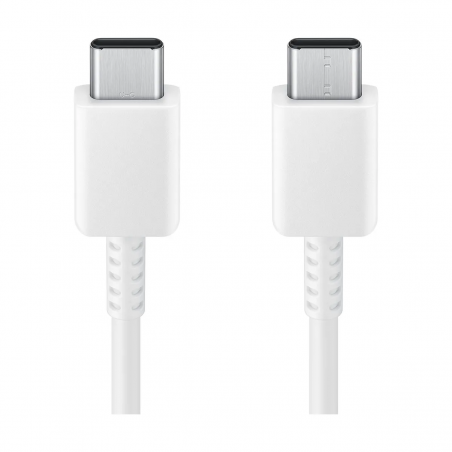 Câble USB-C vers USB-C - 1.8M / 25W / Blanc