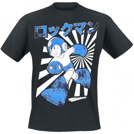 T-SHIRT MEGAMAN RUNNING