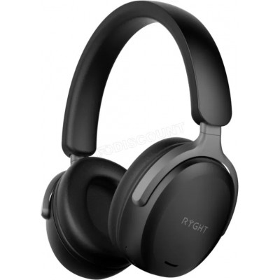 Casque sans-fil avec réduction de  bruit active RYGHT Levo ANC - Black