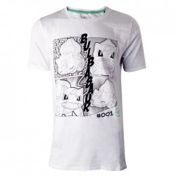T-SHIRT POKEMON MANGA BULBI