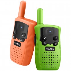 Talkie Walkie MAXLIFE pour ENFANTS - Pack de 2
