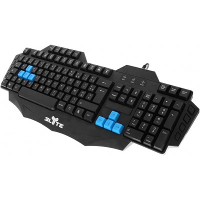 Clavier gaming semi mécanique filaire TNB ELYTE BLACKBIRD
