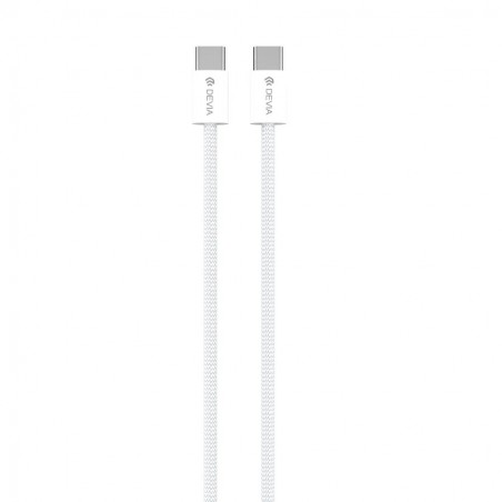 Câble tressé USB-C vers USB-C DEVIA Smart Series - 1M / 60W