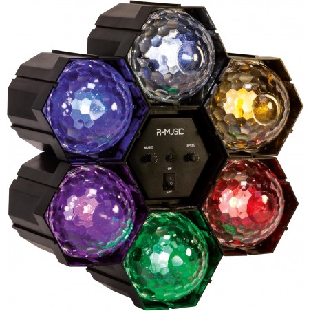JEUX DE LUMIERE R-MUSIC HEXALIGHT
