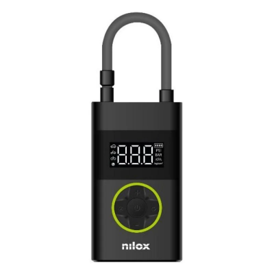 MINI COMPRESSEUR D'AIR PORTABLE NILOX - MULTIFONCTIONS