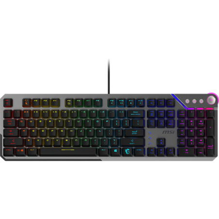 CLAVIER GAMING FILAIRE MECANIQUE MSI STRIKE 600 SLIENT