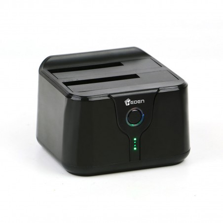 STATION D'ACCUEIL POUR DISQUE DUR HEDEN DUAL DOCK - VERSION A 2 EMPLACEMENTS