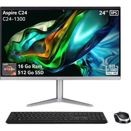 ALL-IIN-ONE ACER C24-1300 - Version 16Go / 512Go