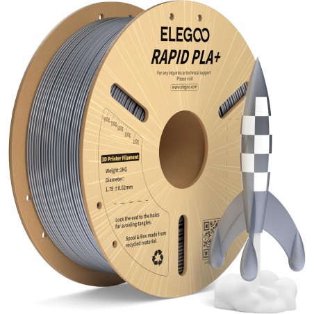 FILAMENT 3D PLA PLUS BOBINE ELEGOO ou ARTILLERY - VERSION 1KG