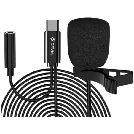MICRO CRAVATE FILAIRE DEVIA SMART SERIES - VERSION USB-C