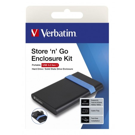 Boitier vide pour disque dur VERBATIM Store N'Go