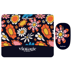 PACK TAPIS & SOURIS KEYOUEST VINTAGE NOIR