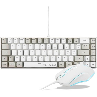 PACK CLAVIER &  SOURIS GAMING FILAIRE THE G LAB COMBO HYDROGEN