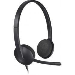 CASQUE MICRO FILAIRE LOGITECH H340